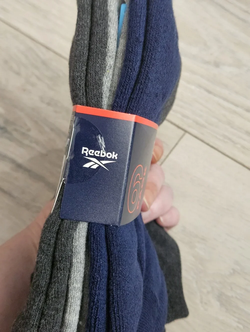 Reebok Performance Training Low Cut Socks 6-Pack Boys Large Shoe Size 4-10 NEW